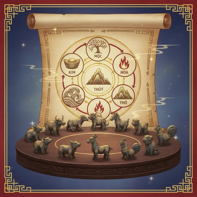 Gia đình Việt niềm nở đón khách xông đất đầu năm mới.