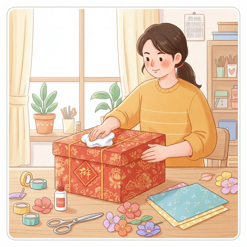 Nhiều lợi ích từ việc tái sử dụng hộp quà Tết trong gia đình và môi trường.