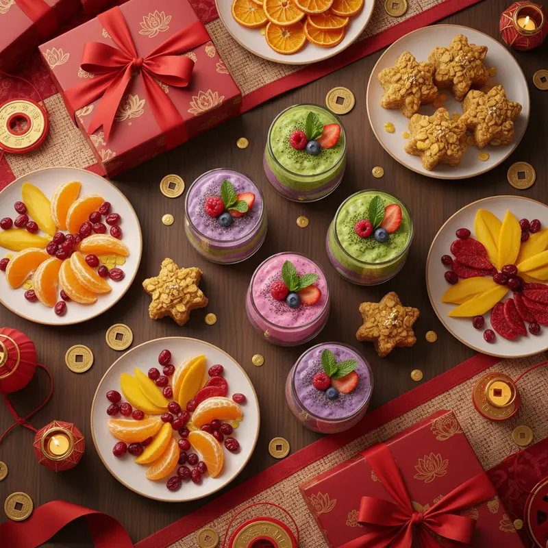 So sánh giữa mứt bánh truyền thống và món ăn vặt healthy.