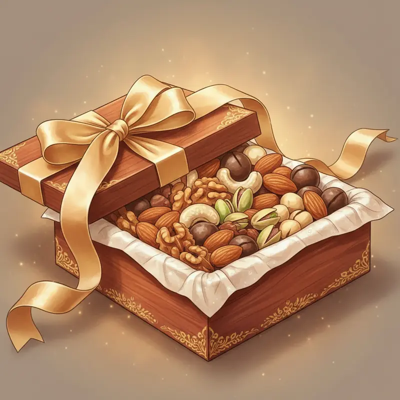 Các loại hạt dinh dưỡng tươi mới, đa dạng sắc màu.