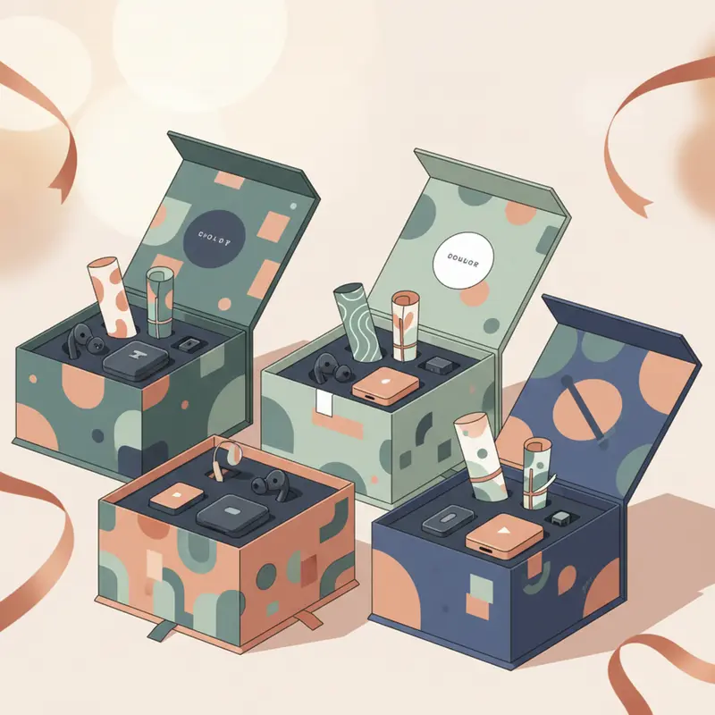 Gen Z hào hứng nhận quà Tết độc đáo trong không gian làm việc hiện đại.