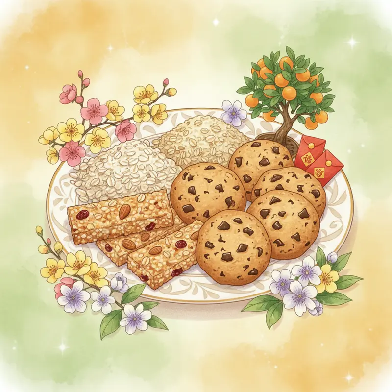 Hạt mắc ca tươi, sang trọng, phù hợp trong hộp quà Tết tăng sức khỏe.