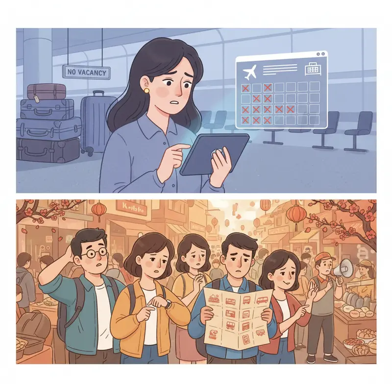 Gia đình hào hứng cùng nhau lên kế hoạch du lịch tự túc dịp Tết.