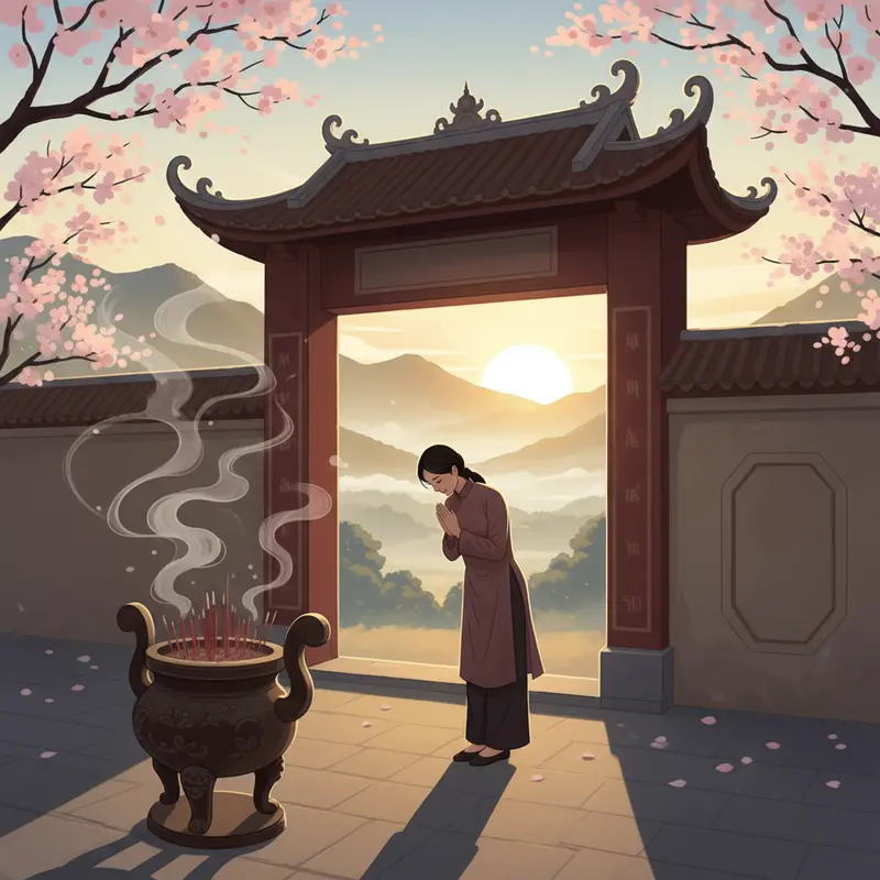 Không gian sum họp Tết ba miền với nét đặc trưng văn hóa riêng.