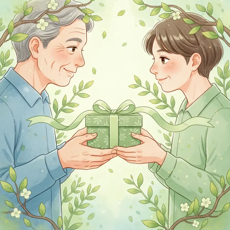 Lựa chọn quà Tết xanh tại cửa hàng có nhiều sản phẩm hữu cơ.