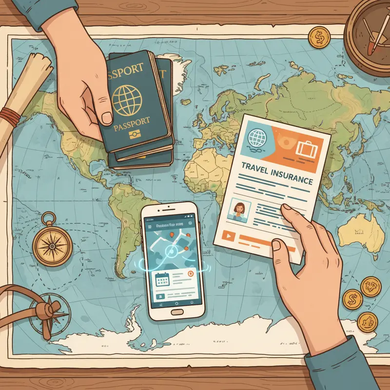 Gia đình hào hứng tại sân bay quốc tế với không khí Tết rộn ràng.