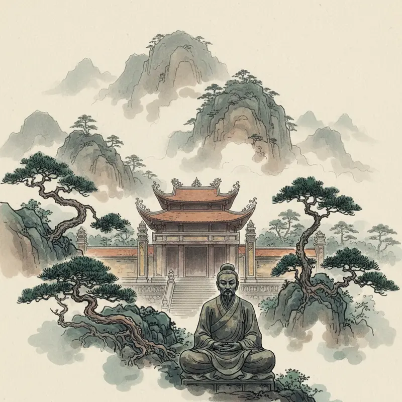 Khách hành hương trên đường về Chùa Hương đầu năm mới.