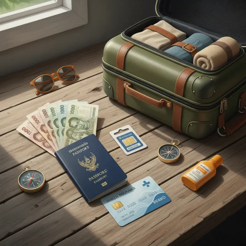 Gia đình hào hứng chuẩn bị cho chuyến du lịch Thái Lan dịp Tết.