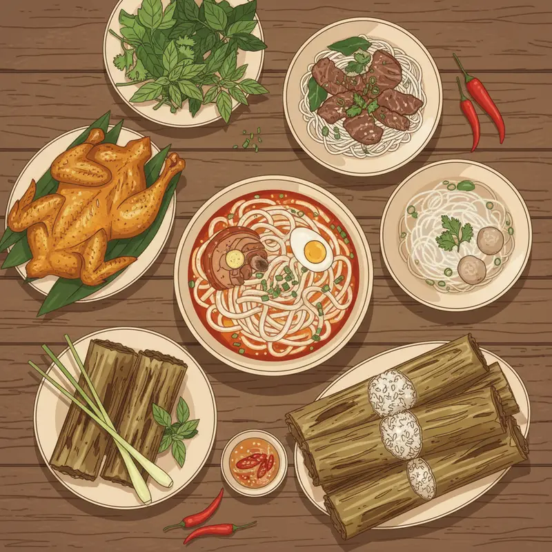 Cung đường đất đỏ bazan dưới nắng xuân rực rỡ.