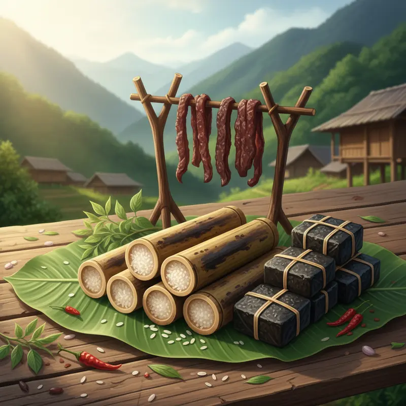 Mùa vàng trên nương rẫy báo hiệu thời điểm bắt đầu Lễ Mừng Lúa Mới.