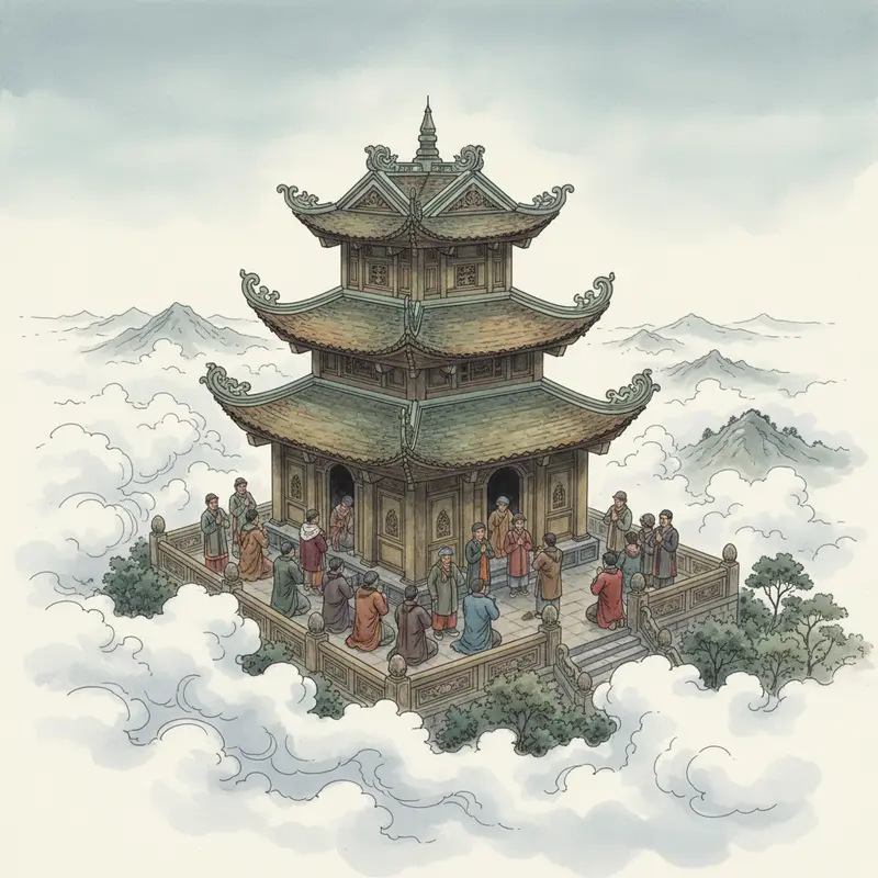 Dòng suối Yến tấp nập thuyền bè đưa du khách trẩy hội Chùa Hương.