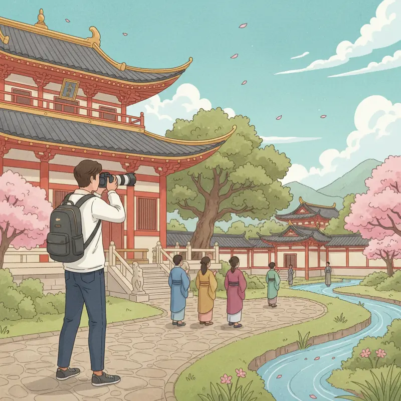 Lựa chọn trang phục lịch sự, kín đáo là nét đẹp văn hóa khi du xuân đầu năm.