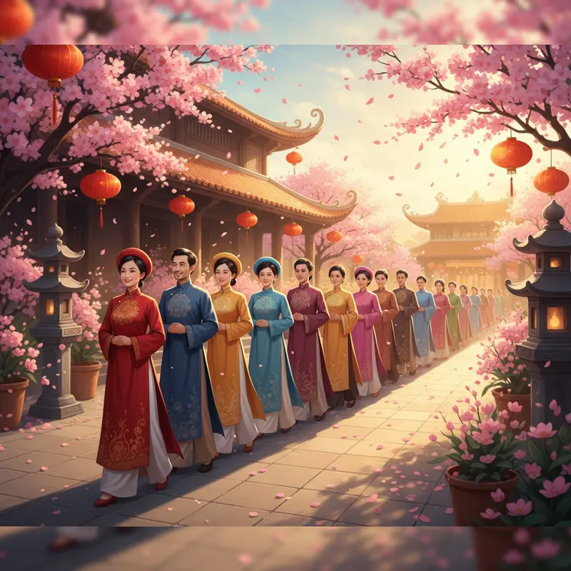 Tổng hợp không khí du xuân văn hóa và văn minh dịp đầu năm