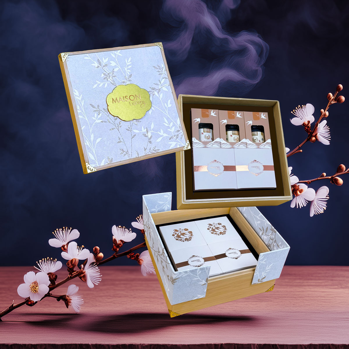 Hộp Quà Tết Maison Elites - Healthy, Cao cấp, sang trọng