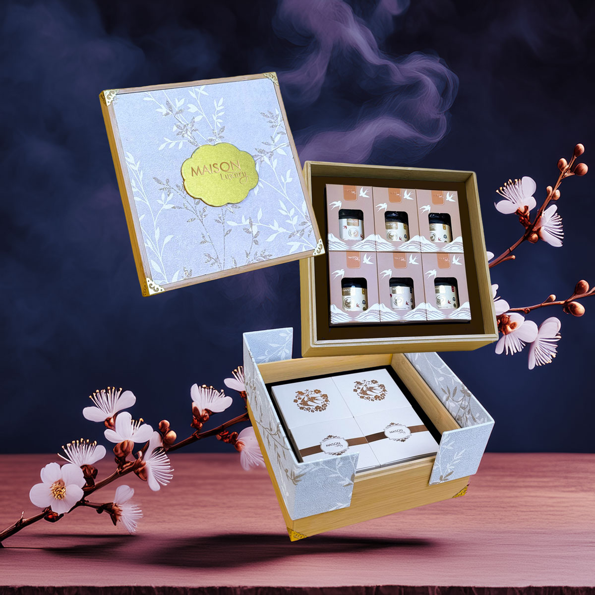 Hộp Quà Tết Maison Elites - Healthy, Cao cấp, sang trọng