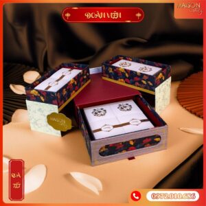 Hộp Quà Tết Maison Đoàn Viên - Healthy, các loại hạt, yến, bánh cookies