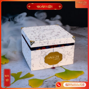 Hộp Quà Tết Maison Đoàn Viên - Healthy, các loại hạt, yến, bánh cookies