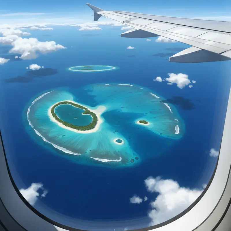 Trời xanh, biển lặng là đặc sản của Maldives dịp Tết Nguyên Đán.