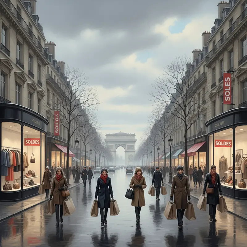 Chu kỳ giảm giá thời trang thường niên.