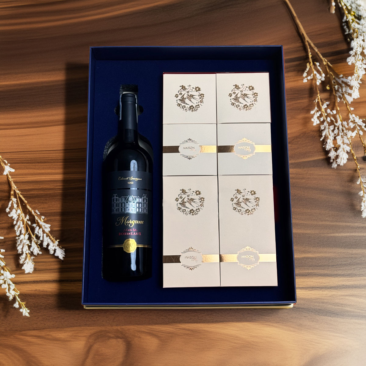 Hộp Quà Tết Maison Hạnh Phúc - Tặng đối tác, bạn bè, người thân