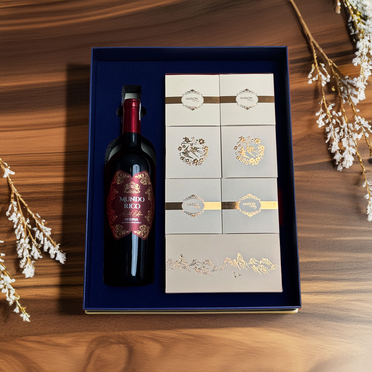 Hộp Quà Tết Maison Hạnh Phúc - Tặng đối tác, bạn bè, người thân