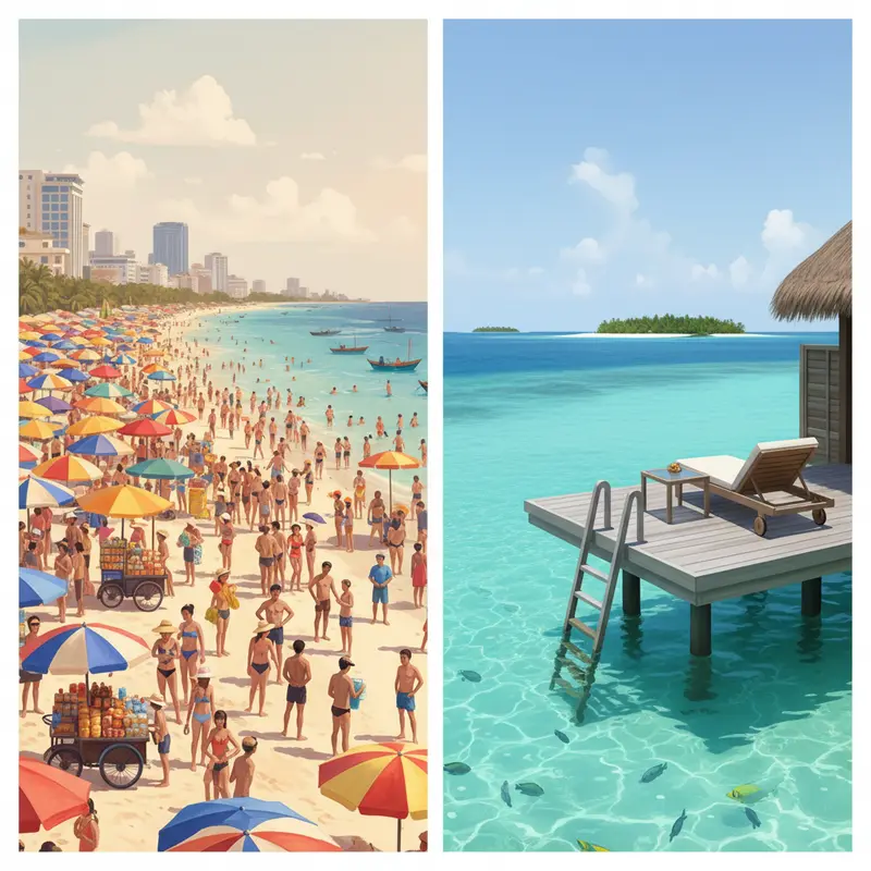 Trời xanh, biển lặng là đặc sản của Maldives dịp Tết Nguyên Đán.