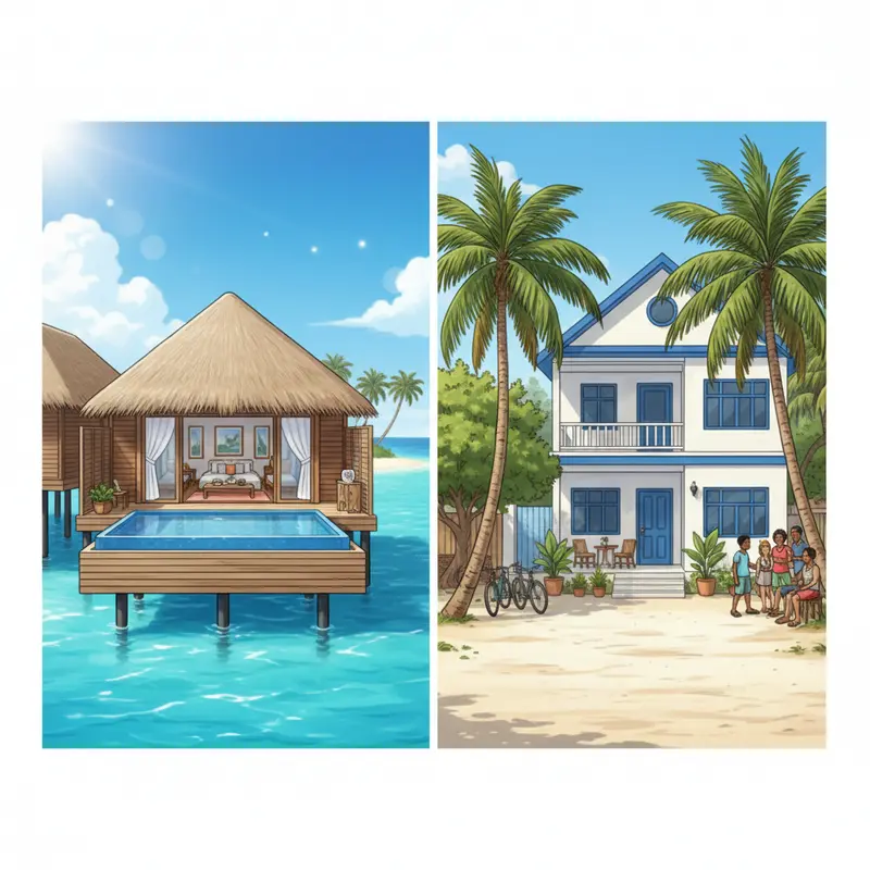 Trời xanh, biển lặng là đặc sản của Maldives dịp Tết Nguyên Đán.