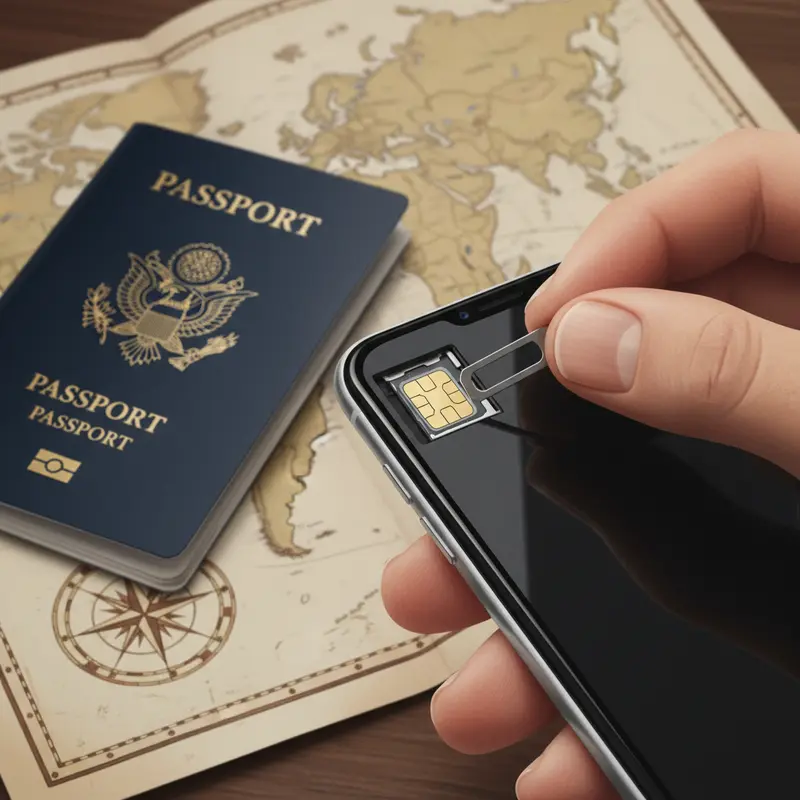 Ba hình thức kết nối phổ biến: Sim vật lý, eSIM và Bộ phát Wifi.