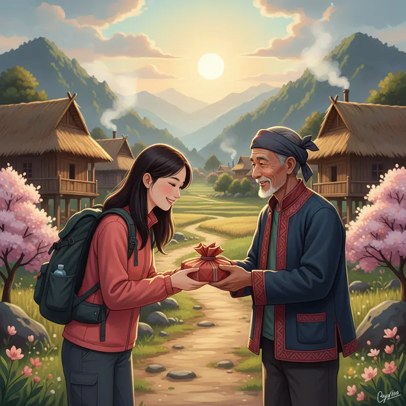 Mùa vàng trên nương rẫy báo hiệu thời điểm bắt đầu Lễ Mừng Lúa Mới.