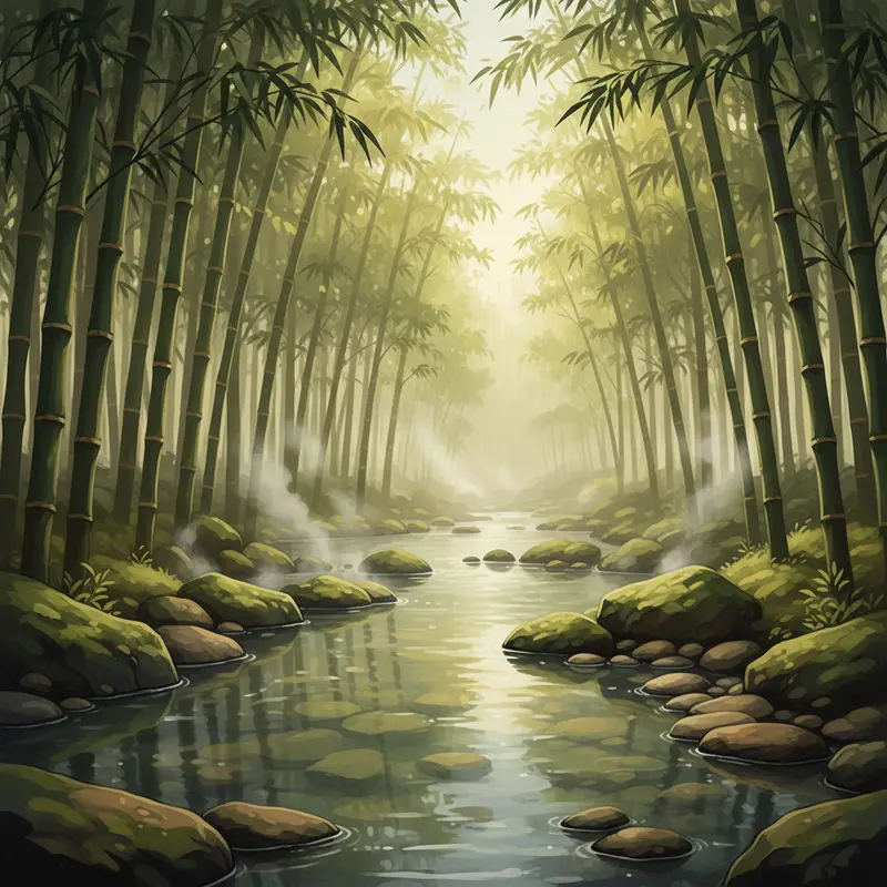 Không gian tĩnh lặng mang đậm nét kiến trúc cổ tại Legacy Yên Tử.