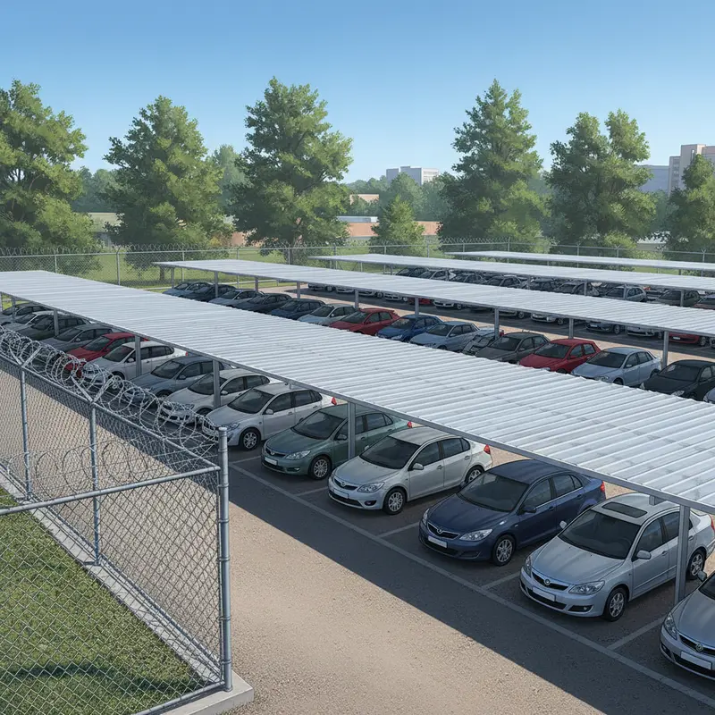 Nhà để xe TCP với kết cấu hiện đại ngay tại sân bay.