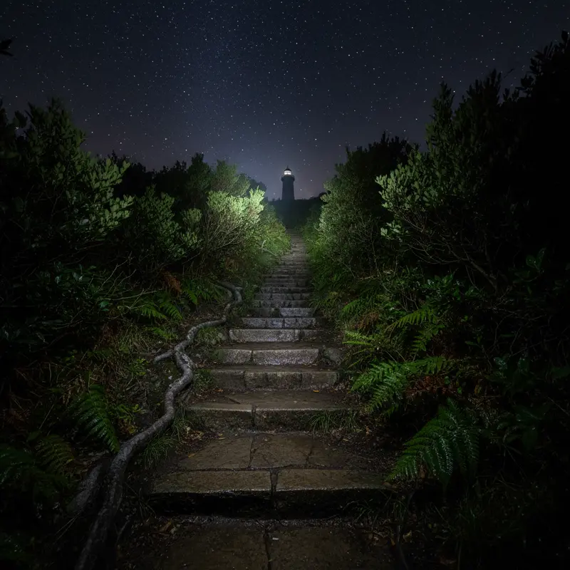 Toàn cảnh Mũi Điện vươn mình ra biển lớn đón nắng sớm.