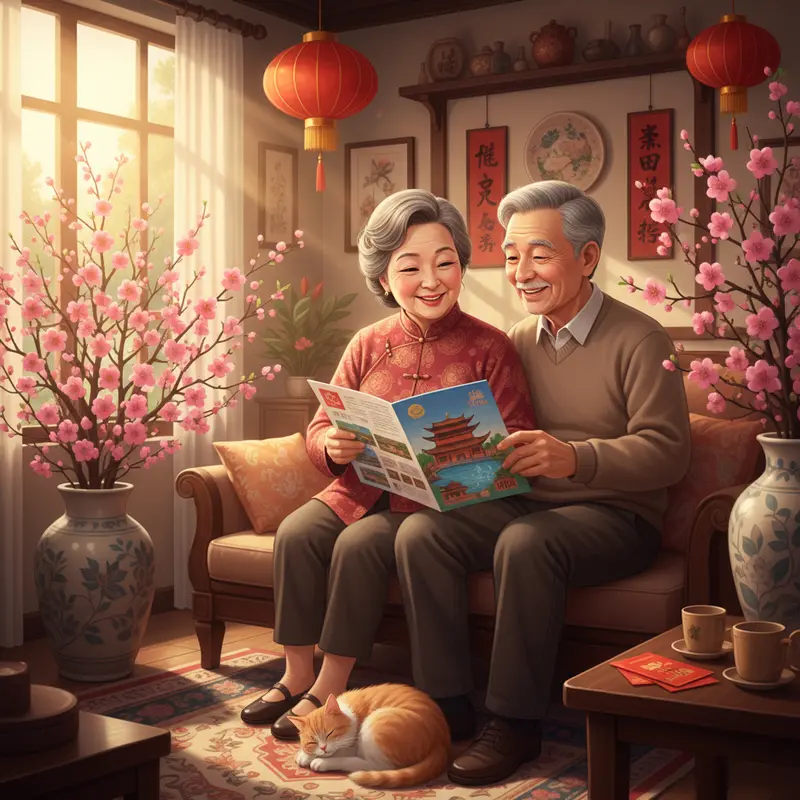 Thấu hiểu nhu cầu và sức khỏe của cha mẹ là bước đầu tiên để lên kế hoạch du xuân.