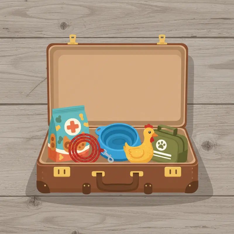 Kiểm tra sức khỏe thú y là bước quan trọng nhất trước chuyến đi.