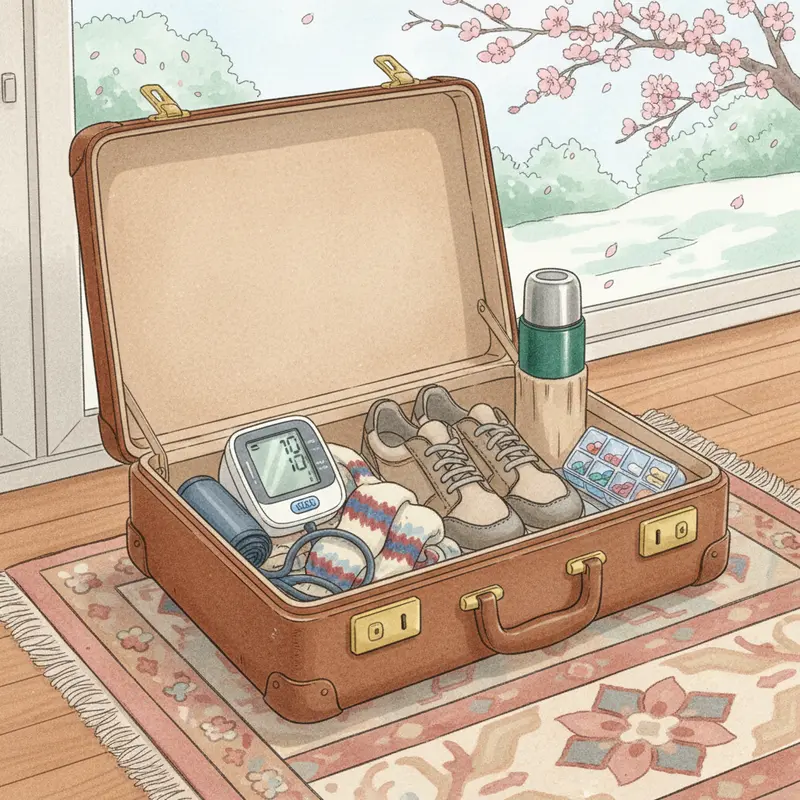 Thấu hiểu nhu cầu và sức khỏe của cha mẹ là bước đầu tiên để lên kế hoạch du xuân.